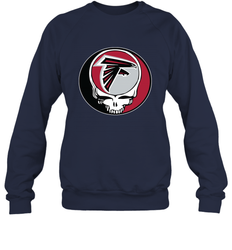 Atlanta Falcons Grateful Dead Steal Your Face NFL Football Adult Sweatshirt