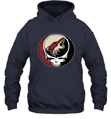 Arizona Coyotes Grateful Dead Steal Your Face Hockey NHL Adult Hoodie Sweatshirt Adult Hoodie Sweatshirt - VeigarTee