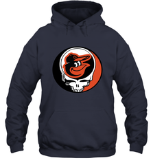 Baltimore Orioles Grateful Dead Steal Your Face Baseball Adult Hoodie Sweatshirt Adult Hoodie Sweatshirt - VeigarTee