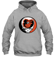 Baltimore Orioles Grateful Dead Steal Your Face Baseball Adult Hoodie Sweatshirt Adult Hoodie Sweatshirt - VeigarTee