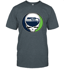Seattle Seahawks Grateful Dead Steal Your Face NFL Football Mens T-Shirt Mens T-Shirt - VeigarTee