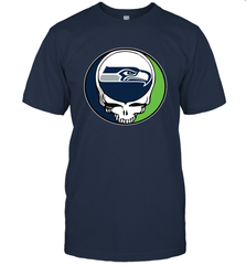 Seattle Seahawks Grateful Dead Steal Your Face NFL Football Mens T-Shirt Mens T-Shirt - VeigarTee