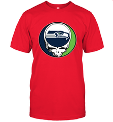 Seattle Seahawks Grateful Dead Steal Your Face NFL Football Mens T-Shirt Mens T-Shirt - VeigarTee