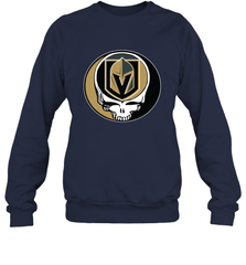 Vegas Golden Knights Grateful Dead Steal Your Face Hockey NHL Adult Sweatshirt Adult Sweatshirt - VeigarTee