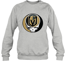 Vegas Golden Knights Grateful Dead Steal Your Face Hockey NHL Adult Sweatshirt Adult Sweatshirt - VeigarTee
