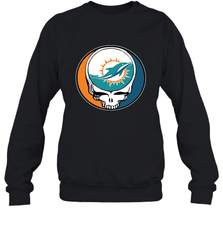 Miami Dolphins Grateful Dead Steal Your Face NFL Football Adult Sweatshirt Adult Sweatshirt - VeigarTee