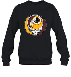 Washington Redskins Grateful Dead Steal Your Face NFL Football Adult Sweatshirt