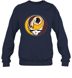 Washington Redskins Grateful Dead Steal Your Face NFL Football Adult Sweatshirt