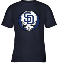 San Diego Padres Grateful Dead Steal Your Face Baseball Youth T-Shirt