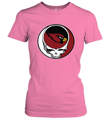Arizona Cardinals Grateful Dead Steal Your Face NFL Football Womens T-Shirt Womens T-Shirt - VeigarTee