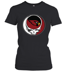 Arizona Cardinals Grateful Dead Steal Your Face NFL Football Womens T-Shirt Womens T-Shirt - VeigarTee