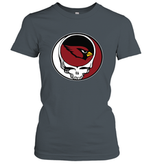 Arizona Cardinals Grateful Dead Steal Your Face NFL Football Womens T-Shirt Womens T-Shirt - VeigarTee