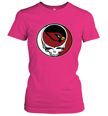 Arizona Cardinals Grateful Dead Steal Your Face NFL Football Womens T-Shirt Womens T-Shirt - VeigarTee