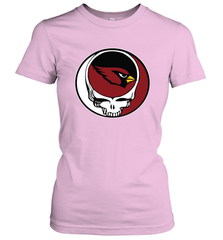 Arizona Cardinals Grateful Dead Steal Your Face NFL Football Womens T-Shirt Womens T-Shirt - VeigarTee