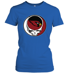 Arizona Cardinals Grateful Dead Steal Your Face NFL Football Womens T-Shirt Womens T-Shirt - VeigarTee
