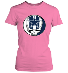 Dallas Cowboys Grateful Dead Steal Your Face NFL Football Womens T-Shirt Womens T-Shirt - VeigarTee