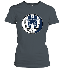 Dallas Cowboys Grateful Dead Steal Your Face NFL Football Womens T-Shirt Womens T-Shirt - VeigarTee