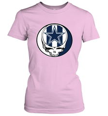 Dallas Cowboys Grateful Dead Steal Your Face NFL Football Womens T-Shirt Womens T-Shirt - VeigarTee