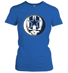 Dallas Cowboys Grateful Dead Steal Your Face NFL Football Womens T-Shirt Womens T-Shirt - VeigarTee