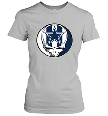 Dallas Cowboys Grateful Dead Steal Your Face NFL Football Womens T-Shirt Womens T-Shirt - VeigarTee