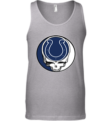 Indianapolis Colts Grateful Dead Steal Your Face NFL Football Mens Tank Top Mens Tank Top - VeigarTee