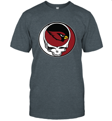 Arizona Cardinals Grateful Dead Steal Your Face NFL Football Mens T-Shirt Mens T-Shirt - VeigarTee