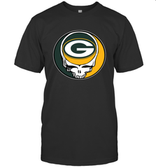 Green Bay Packers Grateful Dead Steal Your Face NFL Football Mens T-Shirt Mens T-Shirt - VeigarTee
