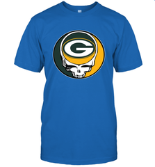 Green Bay Packers Grateful Dead Steal Your Face NFL Football Mens T-Shirt Mens T-Shirt - VeigarTee
