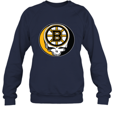 Boston Bruins Grateful Dead Steal Your Face Hockey NHL Adult Sweatshirt Adult Sweatshirt - VeigarTee