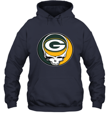 Green Bay Packers Grateful Dead Steal Your Face NFL Football Adult Hoodie Sweatshirt Adult Hoodie Sweatshirt - VeigarTee
