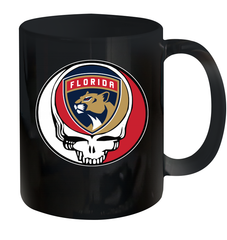 Florida Panthers Grateful Dead Steal Your Face Hockey NHL Ceramic Mug 11oz Ceramic Mug 11oz - VeigarTee