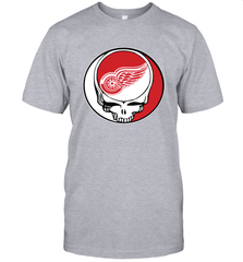 Detroit Red Wings Grateful Dead Steal Your Face Hockey NHL Mens T-Shirt Mens T-Shirt - VeigarTee