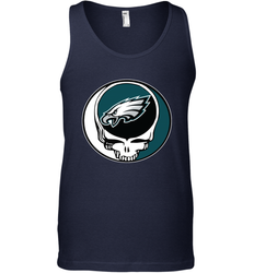 Philadelphia Eagles Grateful Dead Steal Your Face NFL Football Mens Tank Top