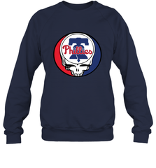 Philadelphia Phillies Grateful Dead Steal Your Face Baseball Adult Sweatshirt Adult Sweatshirt - VeigarTee