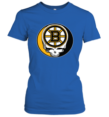 Boston Bruins Grateful Dead Steal Your Face Hockey NHL Womens T-Shirt Womens T-Shirt - VeigarTee