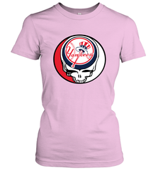 New York Yankees Grateful Dead Steal Your Face Baseball Womens T-Shirt Womens T-Shirt - VeigarTee