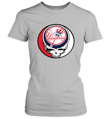 New York Yankees Grateful Dead Steal Your Face Baseball Womens T-Shirt Womens T-Shirt - VeigarTee