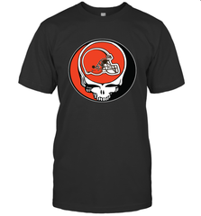 Cleveland Browns Grateful Dead Steal Your Face NFL Football Mens T-Shirt Mens T-Shirt - VeigarTee