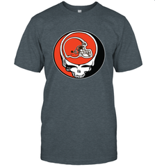 Cleveland Browns Grateful Dead Steal Your Face NFL Football Mens T-Shirt Mens T-Shirt - VeigarTee