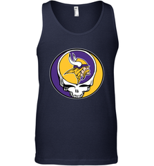 Minnesota Vikings Grateful Dead Steal Your Face NFL Football Mens Tank Top Mens Tank Top - VeigarTee