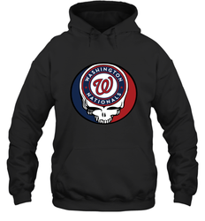 Washington Nationals Grateful Dead Steal Your Face Baseball Adult Hoodie Sweatshirt