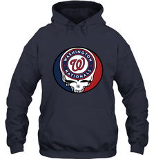 Washington Nationals Grateful Dead Steal Your Face Baseball Adult Hoodie Sweatshirt Adult Hoodie Sweatshirt - VeigarTee