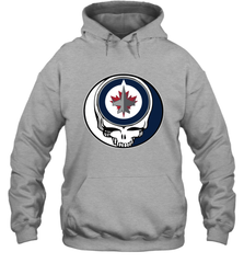 Winnipeg Jets Grateful Dead Steal Your Face Hockey NHL Adult Hoodie Sweatshirt Adult Hoodie Sweatshirt - VeigarTee