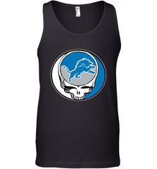 Detroit Lions Grateful Dead Steal Your Face NFL Football Mens Tank Top Mens Tank Top - VeigarTee