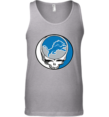 Detroit Lions Grateful Dead Steal Your Face NFL Football Mens Tank Top Mens Tank Top - VeigarTee