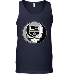 Los Angeles Kings Grateful Dead Steal Your Face Hockey NHL Mens Tank Top