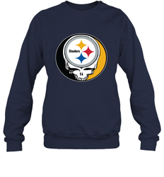 Pittsburgh Steelers Grateful Dead Steal Your Face NFL Football Adult Sweatshirt