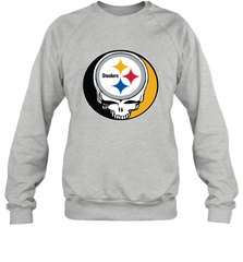 Pittsburgh Steelers Grateful Dead Steal Your Face NFL Football Adult Sweatshirt Adult Sweatshirt - VeigarTee