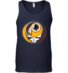 Washington Redskins Grateful Dead Steal Your Face NFL Football Mens Tank Top