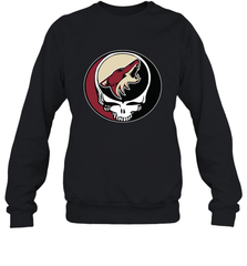 Arizona Coyotes Grateful Dead Steal Your Face Hockey NHL Adult Sweatshirt Adult Sweatshirt - VeigarTee